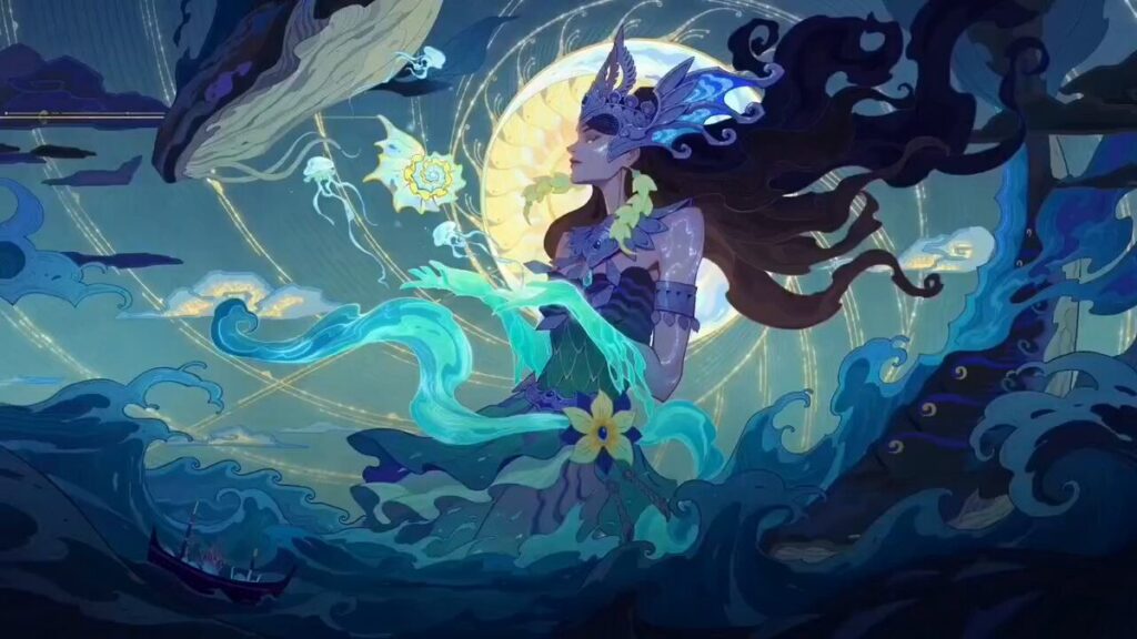 nyi roro kidul queen of the southern sea illustration