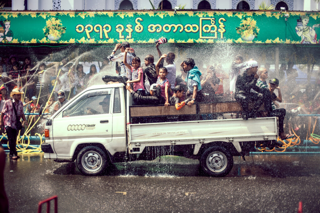 thingyan festival in myanmar