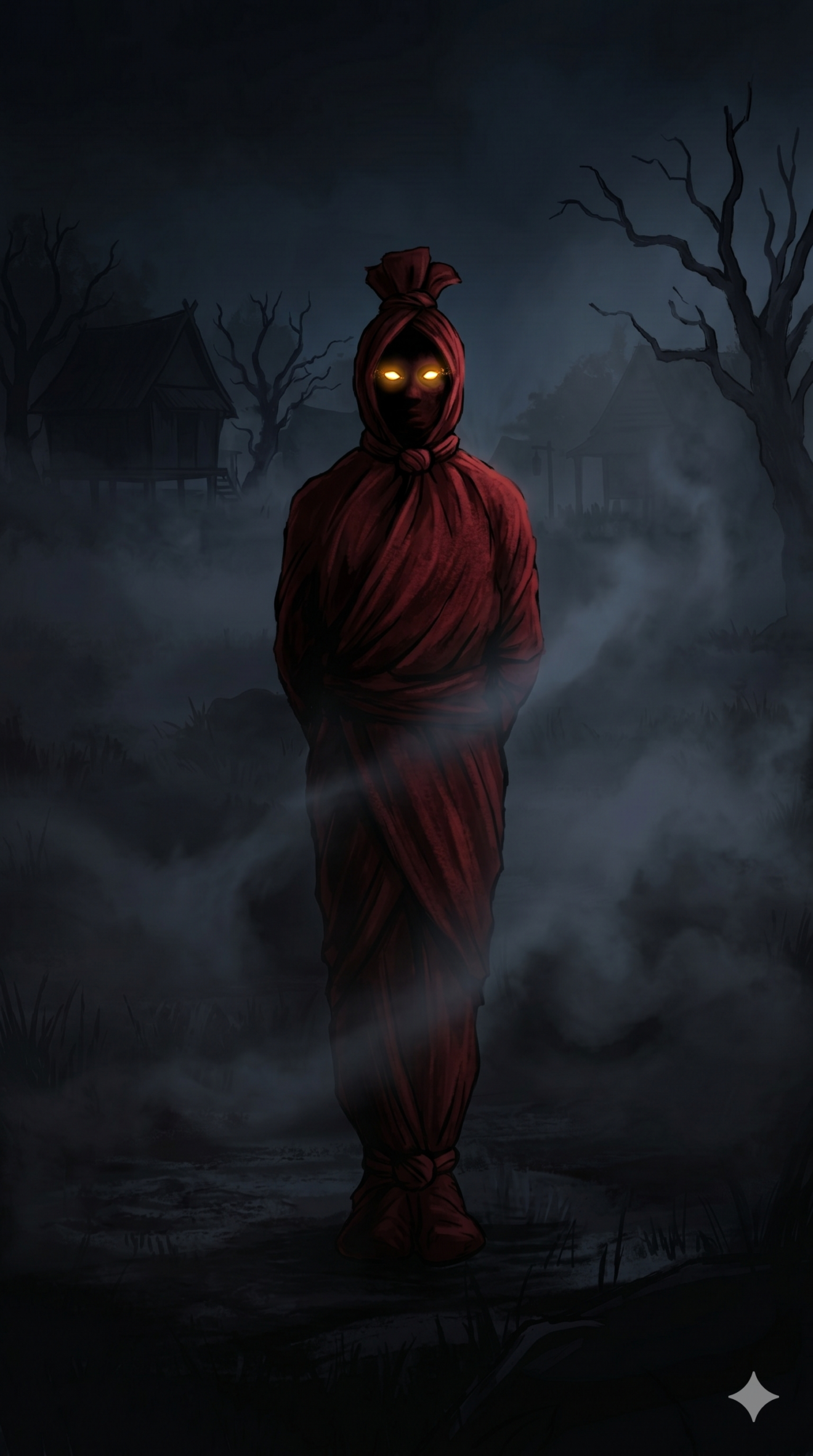 3 Chilling Pocong Stories That Reveal What is a Pocong Ghost (You'll be ...