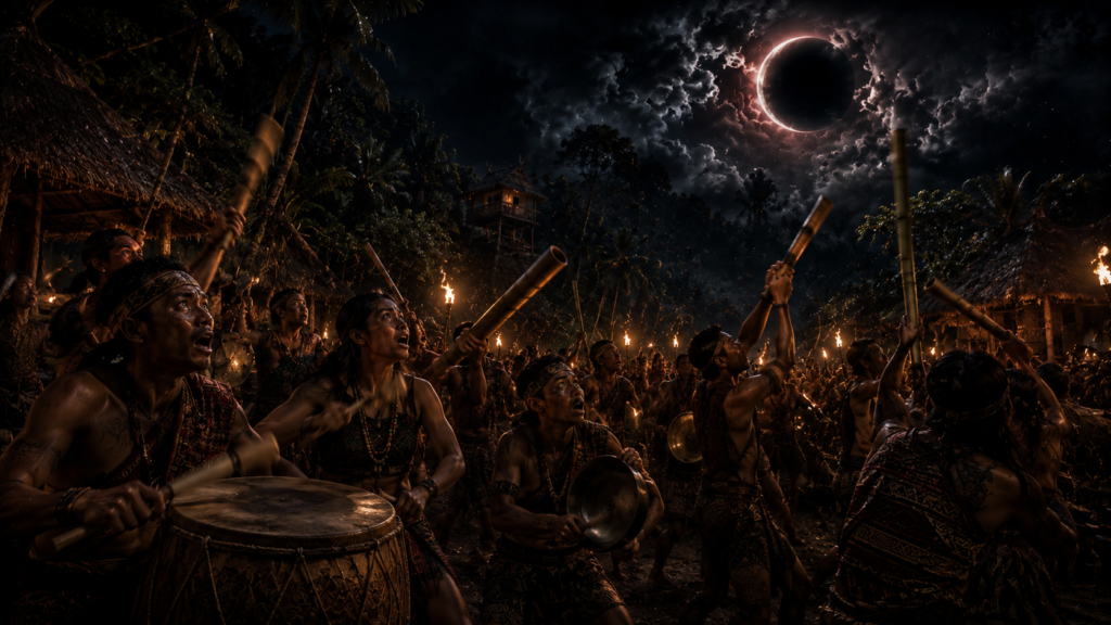 Bakunawa and the seven moons