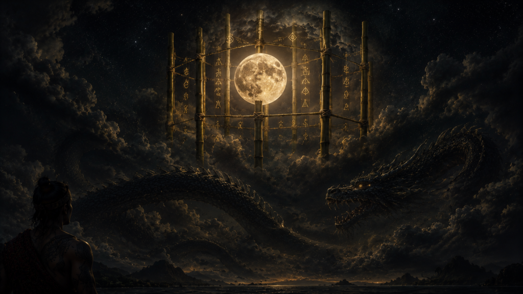 Bakunawa and the seven moons