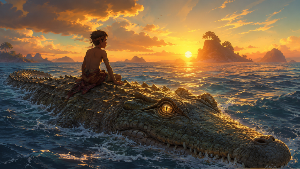 Timor-Leste crocodile legend
