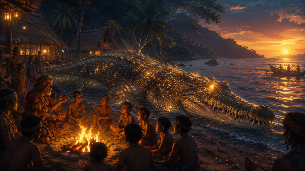 Timor-Leste crocodile legend